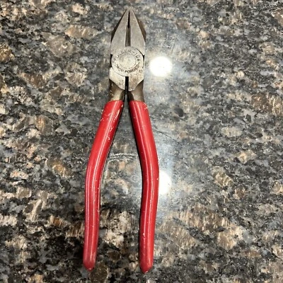 Alicates combinados/Linieros Red Fuller 194 usados 7 1/2 pulgadas de longitud - hechos en Japón Foto 1 de 4