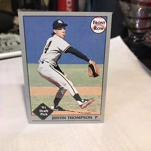 1991 Front Row Draft Picks Justin Thompson #31 - Bild 1 von 3