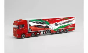 Herpa 313643 Scania Cs 20 HD Tractor Cooling " Schumacher Racing " Ho 1:87 New - Picture 1 of 1