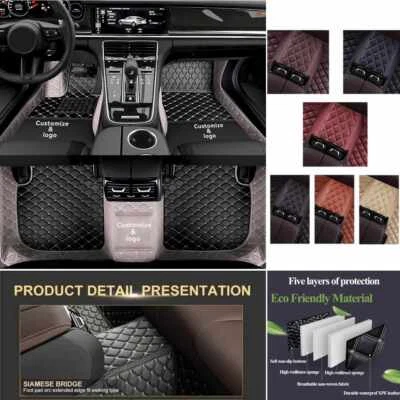 For Mercedes Benz Maybach S-GLS-EQS Car Floor Mats Custom All Weather Luxury Foto 1 de 4