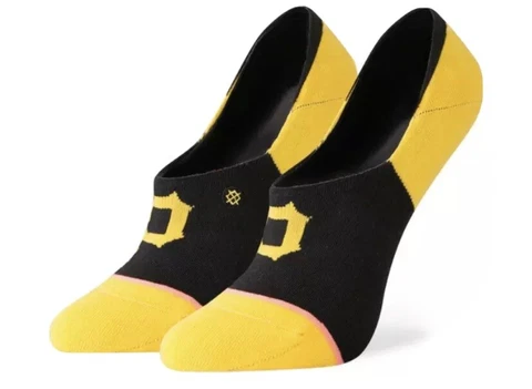 Stance Pittsburgh Pirates Women's Invisible No Show Socks MLB M Medium 6-8.5 Cover