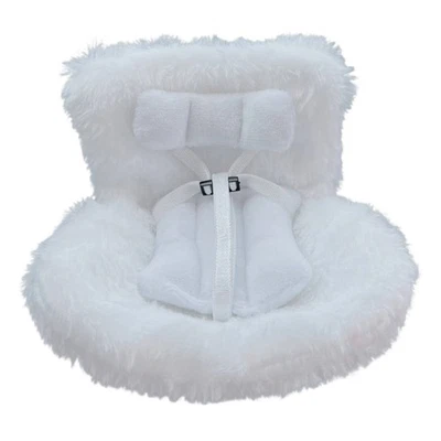 Plush Doll Car Seat With Safety Features Perfect For Air Vent Attachment - Image 1 of 4