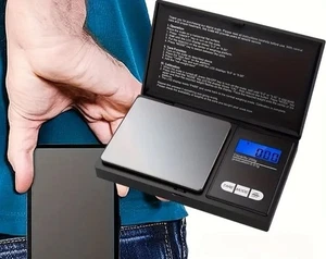 Weigh Gram Scale 600g x 0.1g,Pocket Scale, Digital Jewelry / 0.1, black  - Picture 1 of 3