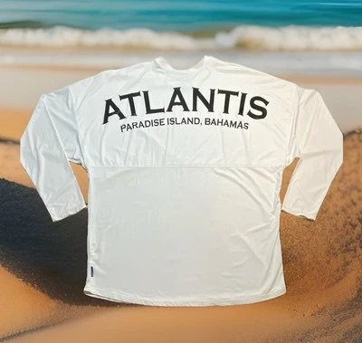 Camiseta Atlantis Spirit Manga Larga Paradise Island Bahamas Elástica XL Foto 1 de 4