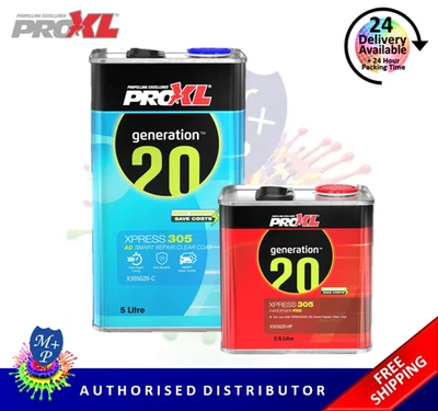 PRO XL ProXL Generation20 Xpress 305 Clear Coat Kit 7.5L | Ultra Fast High Gloss Finish