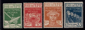 Fiume - Pro Legionari n. 127/130 serie MNH - Picture 1 of 1