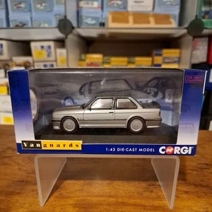 Vanguards Corgi 1:43 BMW E30 Coupe 325i Sport Lach Silver VA13400 Mint - Picture 1 of 7