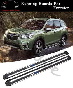 Running Boards fits for Subaru Forester 2019-2024Side Step Nerf Bars Protector - Picture 1 of 5