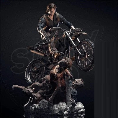 1/4 1/8 1/6 Daryl 3D Print Garage Kit Figure Model Kit Unassemble Unpainted GK - Image 1 of 4