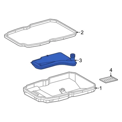 For Porsche 911 2001-2009 Porsche 7222770095 Transmission Oil Filter Foto 1 de 4