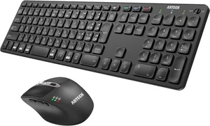 Arteck Bluetooth keyboard mouse set multi-pairing Can connect to 3 devices at th - Picture 1 of 7