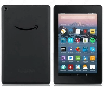 Amazon Kindle Fire 7 9th Gen 16gb Black M8S26G WiFi Only - Battery 97% - 100% - Image 1 of 2