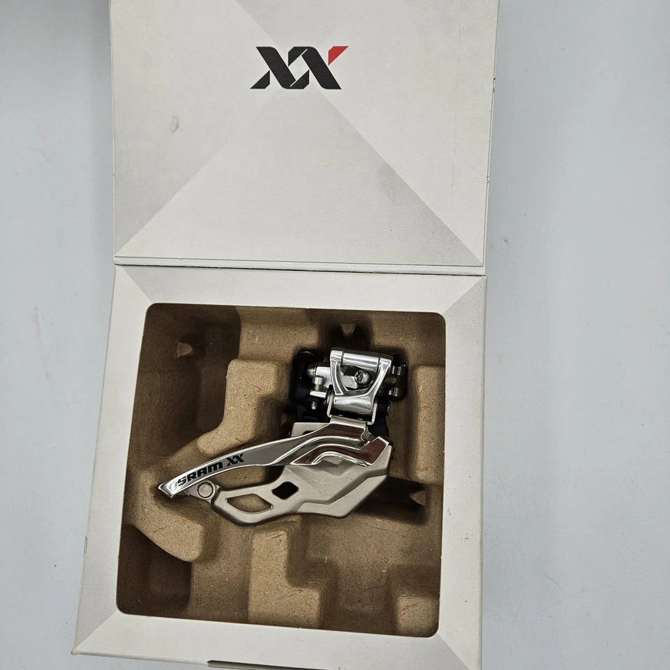 New Sram XX Double Front Derailleur, 2 x 10spd, High Clamp, 31.8 mm, Bottom Pull - Image 1 of 4