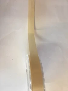 5m de 15mm Crema Doble Cara Satén Cinta Calidad Premium Lazos/Pasteles/Artesanía para Cabello - Imagen 1 de 3