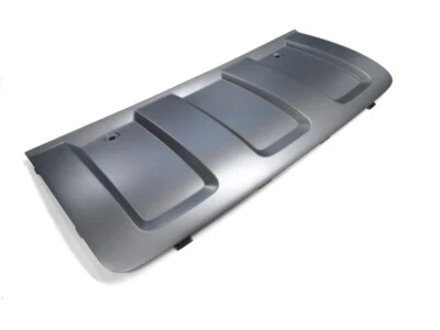 Tapa de cierre original Audi Q7 4L cubierta AHK enganche de remolque gris platino - Imagen 1 de 3