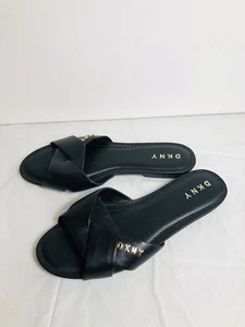 Sandalias para mujer DKNY negras talla 8,5 - Imagen 1 de 5
