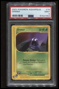 Pokemon Aquapolis Grimer Common #79 PSA 9 Mint - Picture 1 of 2