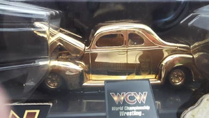 WCW Racing Champions Goldberg 24K Gold Nitro-Streetrod 1:24 1 of 4998 - Picture 1 of 8