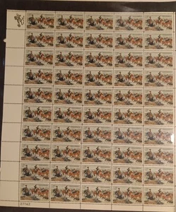 Scott #1243, C. M. Russell, American Artist, 4c, MNH, FDC, Full Sheet of 50 - Picture 1 of 2