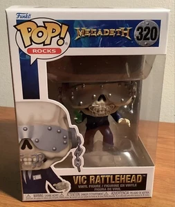 Megadeath Vic Rattlehead Funko Pop #320 - Imagen 1 de 6
