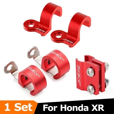 Soporte abrazadera guía manguera freno delantero trasero para Honda XR400R XR600R XR650L XR250R Foto 1 de 4