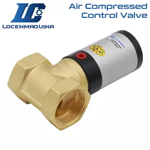 Air Compressed Control Vlave DN15 20 25 32 40 50 Brass Body Aluminum Cylinder - Picture 1 of 14