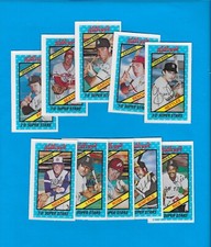 1980 Kellogg's 3-D Super Stars (1-60) / U Pick Cards - Most NM or Better