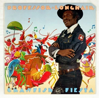 Professor Longhair ‎Vinyl Crawfish Fiesta 1980 - Image 1 of 4