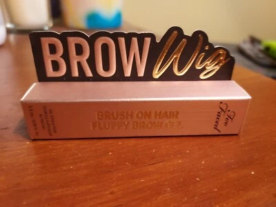 Too Faced Brow Wig Brush on Fluffy Brow Gel Pick Color Full Size New in Box - Image 1 of 4