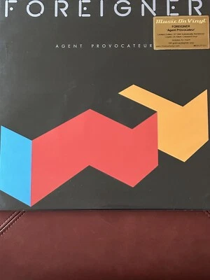 FOREIGNER - AGENT PROVOCATEUR 2022 EU LTD. ED. NUMBERED 180g SILVER NEW VINYL/LP - Image 1 of 4