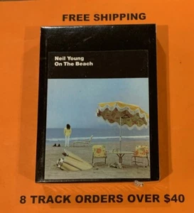 Neil Young On The Beach 8 track tape New/Sealed - Picture 1 of 3
