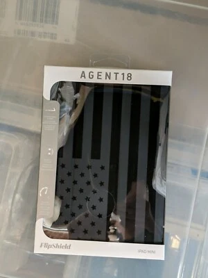 Agent18 FlipShield for iPad mini 1,2,3 in Black Flag design - Image 1 of 4