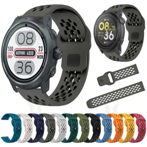 Silicone Sport Strap watch band For COROS APEX 2 Pro / PACE 3 2 / APEX 46mm 42mm - Picture 1 of 36