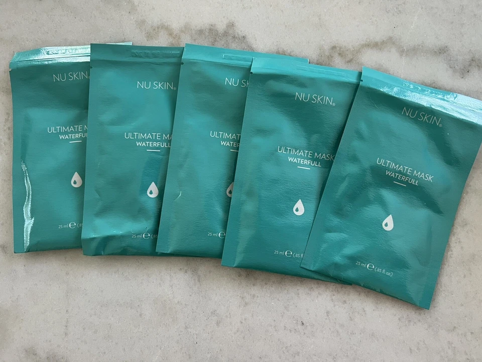 LOT of 5 Nu skin Ultimate Waterfull Masks - Image 1 of 2
