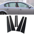 6x Türfenstersäulenpfosten Dekorationsabdeckungsleisten für BMW 5er E60 2004–10