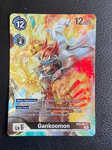Gankoomon BT6-067 SR Double Diamond - Digimon Card - Alt Alternative Art - Picture 1 of 2