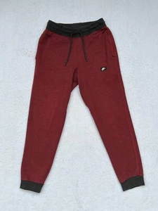 Pantalones de chándal para hombre Nike Sportswear rojo jaspeado etiqueta talla pequeña usados en excelente estado - Imagen 1 de 4