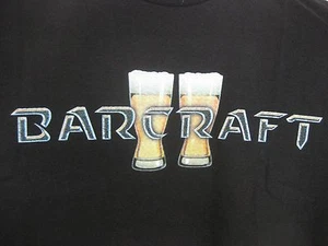 BARCRAFT Black Beer T-Shirt Men's Large 100% Cotton New IOP - Bild 1 von 5
