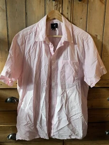 H&M Pink Short-Sleeve Casual Shirt - Picture 1 of 3