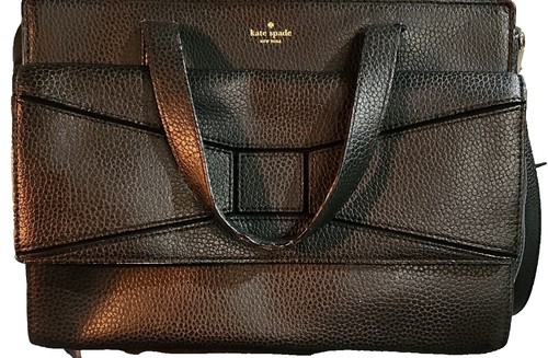 BORSA A TRACOLLA KATE SPADE NEW YORK CHANTAL BRIDGE PLACE PELLE CIOTTOLATA NERA