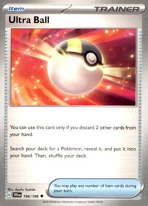 SV01: Scarlet & Violet Base Set #196/198 Ultra Ball - Picture 1 of 1