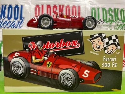 Ferrari 500 F2 1952 nariz corta motobox Exoto #GPC97195 1:18 retirado Foto 1 de 4