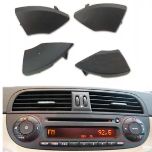 4x SET RICAMBIO TASTI PULSANTI RADIO PINZE AD INCASTRO STEREO FIAT 500 II L C - Imagen 1 de 3