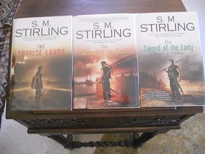 THE CHANGE: vols. #4,#5,#6 by S. M. Stirling, all SIGNED 1st prints HCDJ - Imagen 1 de 11