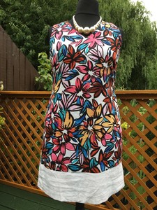 linen dresses peacocks