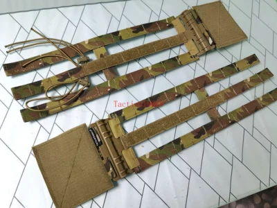 Tactical MOLLE 3-Band Skeletal Cummerbund w/Quick Release Buckle for JPC AVS XPC - Image 1 of 4