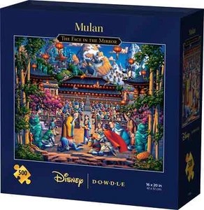 Mulan The Face in the Mirror 500 Piece Jigsaw Puzzle Disney x Dowdle New - Picture 1 of 3