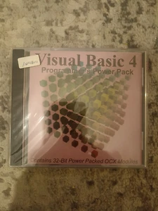 Visual Basic 4 Programador Power Pack Vintage PC CD-ROM NUEVO - Imagen 1 de 7