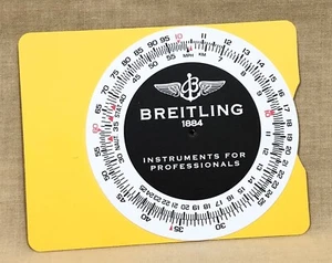 Taquímetro Herramienta BREITLING Vengador Navitimer Cronomat de Emergencia Superocean FABRICANTE DE EQUIPOS ORIGINALES/ - Imagen 1 de 2