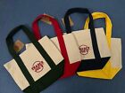 Trader Joe’s Mini Canvas Tote Bag Set Of 4 Brand New All 4 Colors